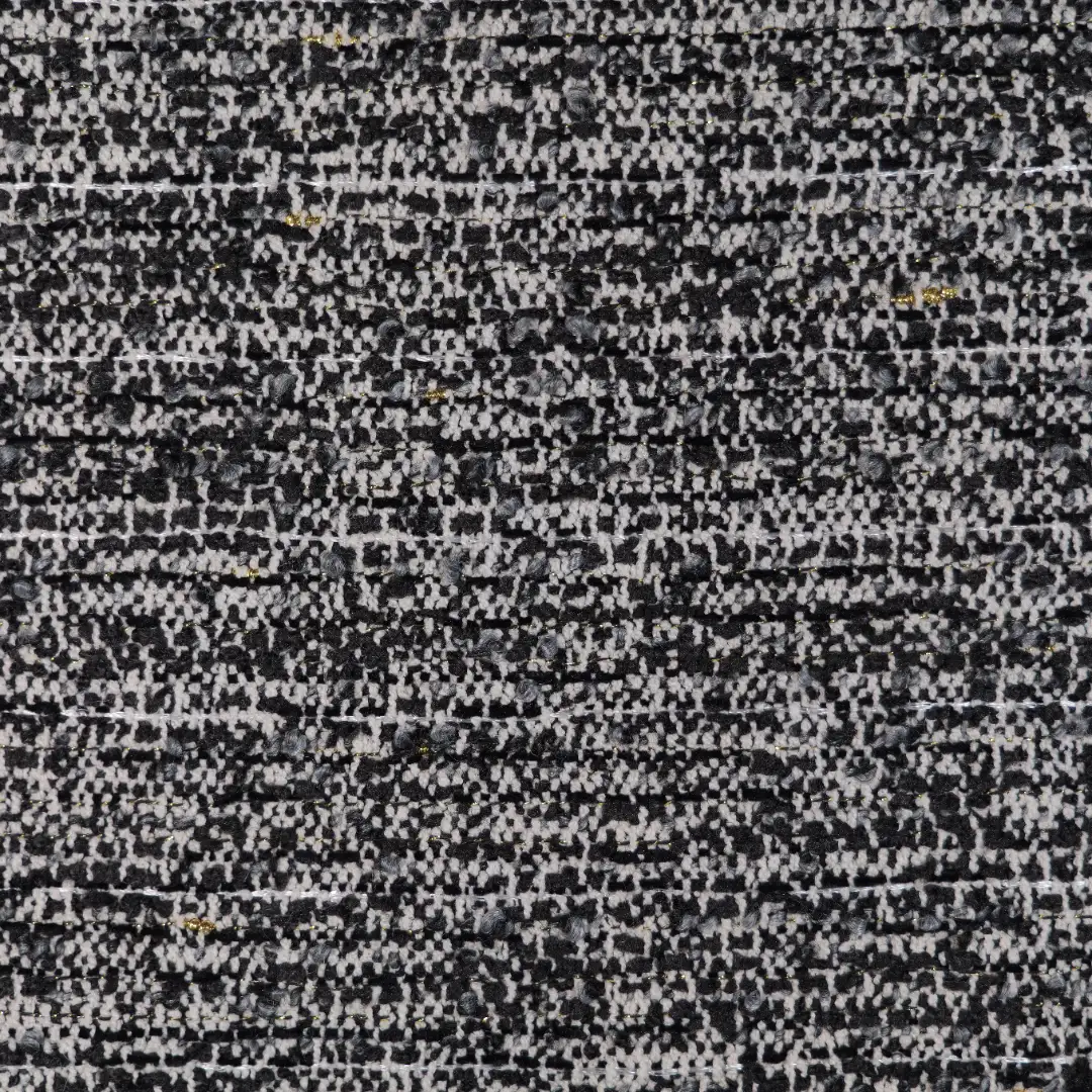 China Fabric for Skirt,Sleeveless Corset Midi Dress Chanel-Style Fabric Woolen Polyester black color buy from China wholesaler bulk order at wholesale price free worldwide shipping Alibaba