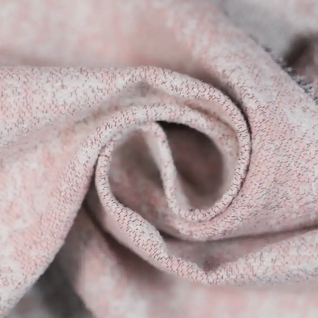 China Fabric for Skirt,Overcoat Chanel-Style Fabric Woolen Polyester pink color buy from China wholesaler bulk order at wholesale price free worldwide shipping Alibaba