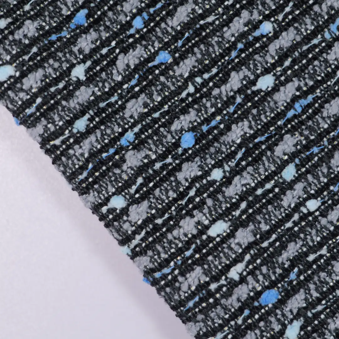 China Fabric for Skirt Chanel-Style Fabric Woolen Polyester Acrylic Wool Nylon coloful color buy from China wholesaler bulk order at wholesale price free worldwide shipping Alibaba
