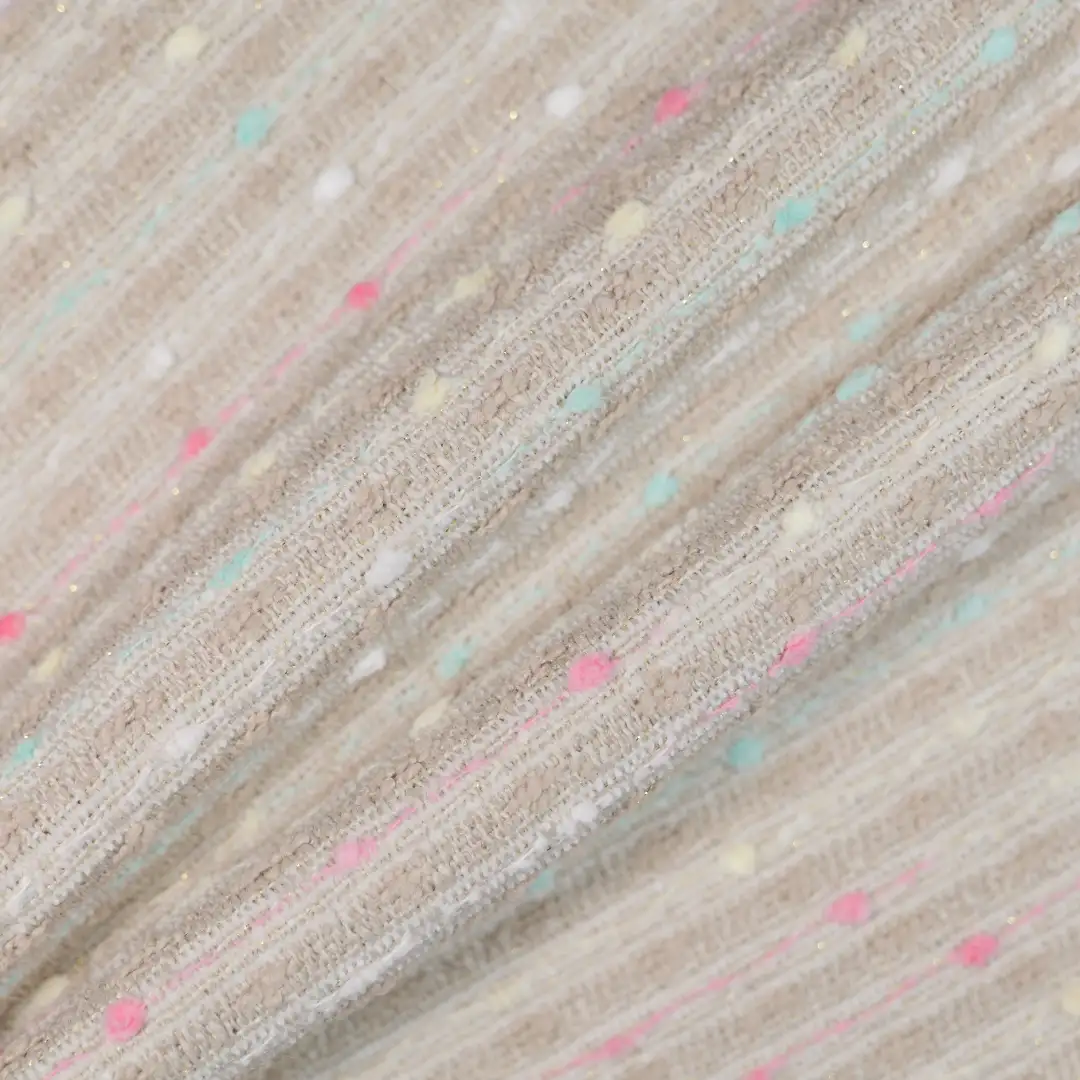 China Fabric for Skirt Chanel-Style Fabric Woolen Polyester Acrylic Wool Nylon colorful color buy from China wholesaler bulk order at wholesale price free worldwide shipping Alibaba