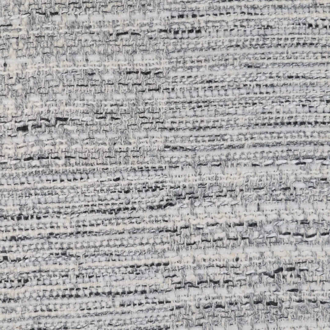 China Fabric for Skirt,Overcoat Chanel-Style Fabric Woolen Polyester Rayon Linen grey color buy from China wholesaler bulk order at wholesale price free worldwide shipping Alibaba