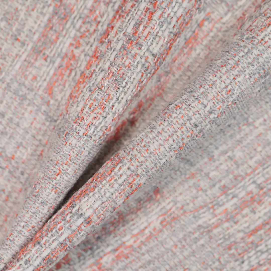 China Fabric for Skirt,Overcoat Chanel-Style Fabric Woolen Polyester Rayon Linen red color buy from China wholesaler bulk order at wholesale price free worldwide shipping Alibaba