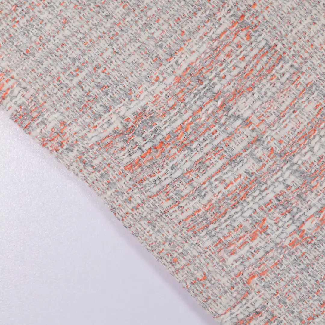 China Fabric for Skirt,Overcoat Chanel-Style Fabric Woolen Polyester Rayon Linen red color buy from China wholesaler bulk order at wholesale price free worldwide shipping Alibaba