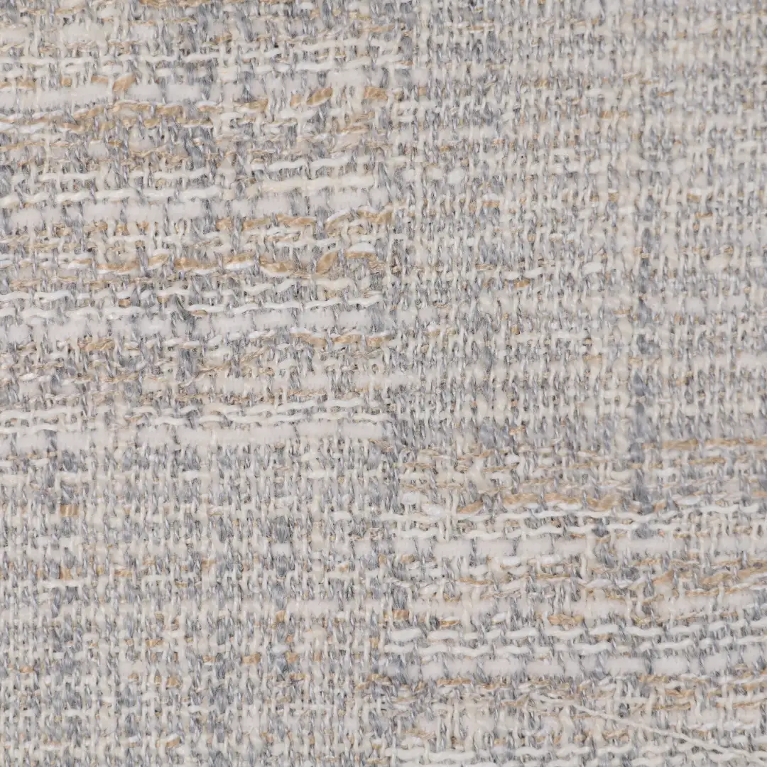 China Fabric for Jackets,Skirt Chanel-Style Fabric Woolen Polyester Rayon Linen grey color buy from China wholesaler bulk order at wholesale price free worldwide shipping Alibaba