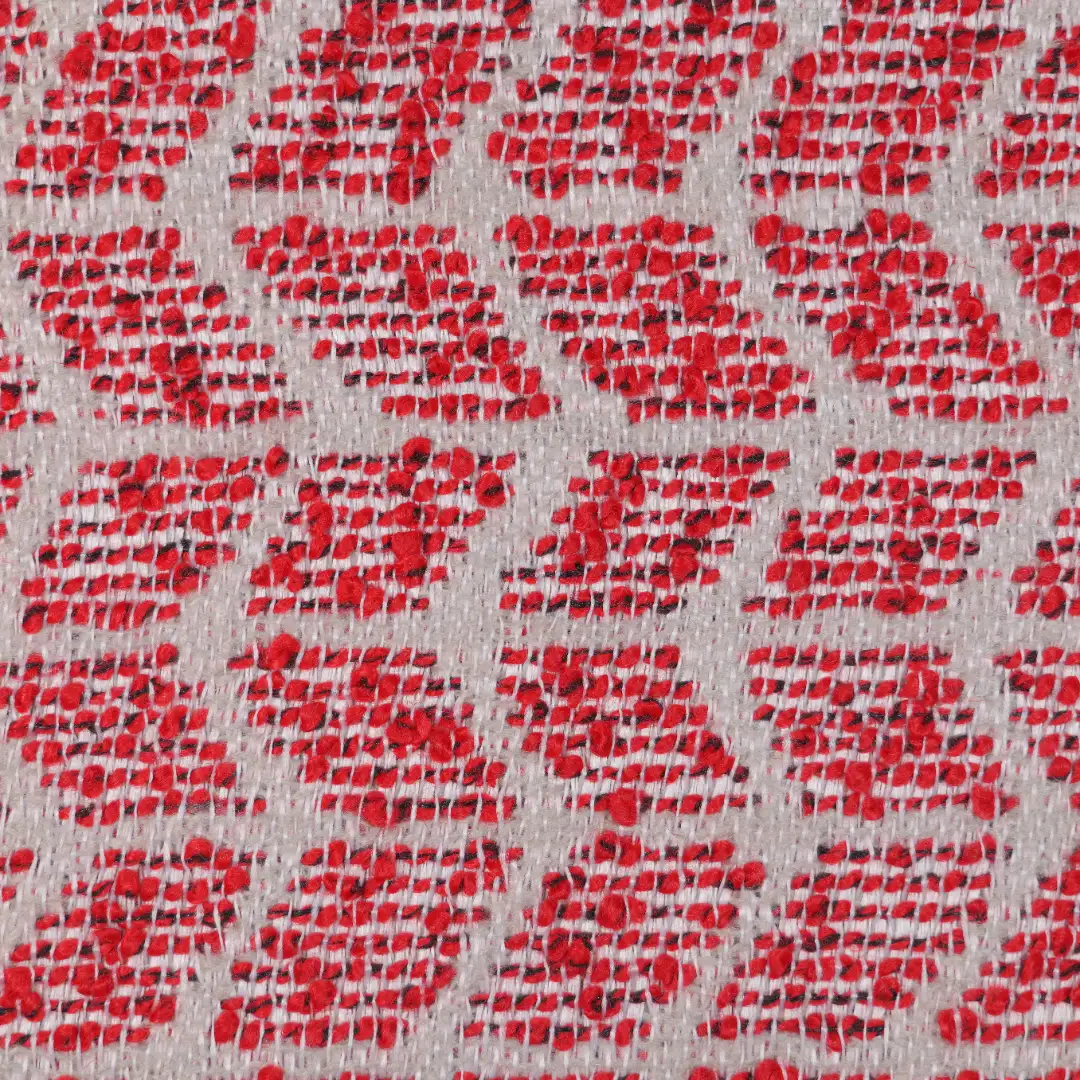 China Fabric for Jackets,Skirt Chanel-Style Fabric Woolen Polyester red color buy from China wholesaler bulk order at wholesale price free worldwide shipping Alibaba