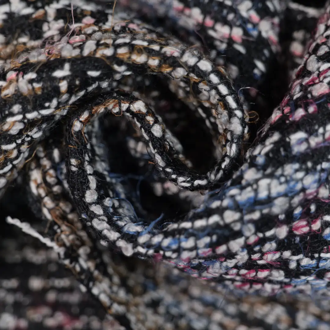 China Fabric for Jackets,Skirt Chanel-Style Fabric Woolen Polyester Acrylic Wool Nylon coloful color buy from China wholesaler bulk order at wholesale price free worldwide shipping Alibaba