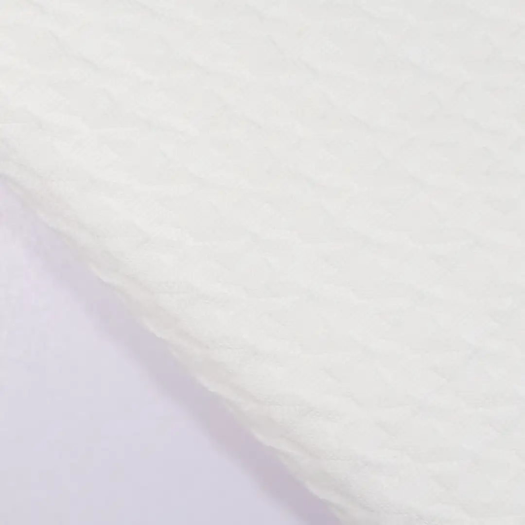 China Fabric for T-Shirt,Bow Tie Short Sleeve Dress Jacquard Knit Fabric Cotton white color buy from China wholesaler bulk order at wholesale price free worldwide shipping Alibaba