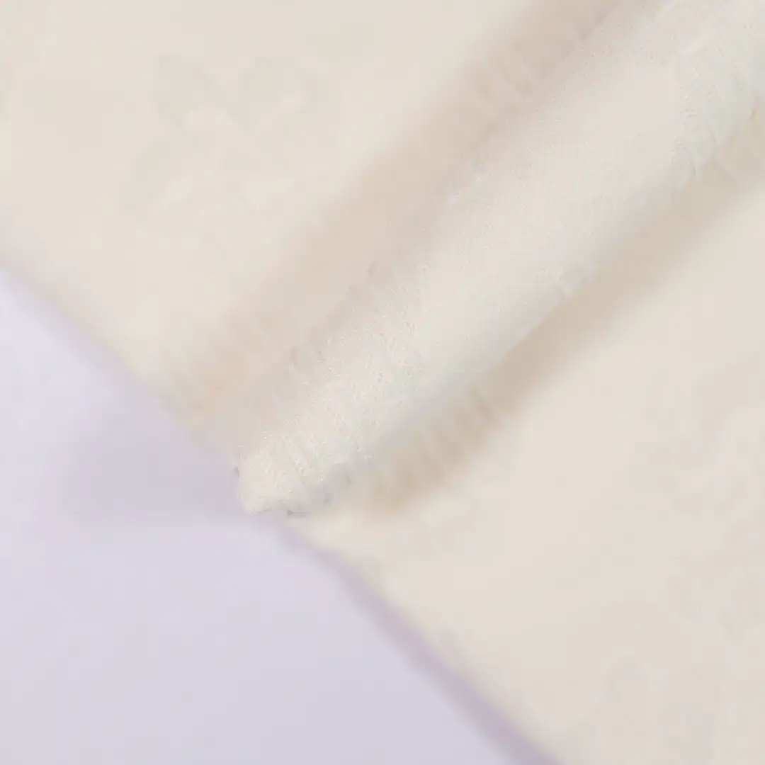 China Fabric for T-Shirt,Skirt Jacquard Knit Fabric Polyester Spandex rice color buy from China wholesaler bulk order at wholesale price free worldwide shipping Alibaba