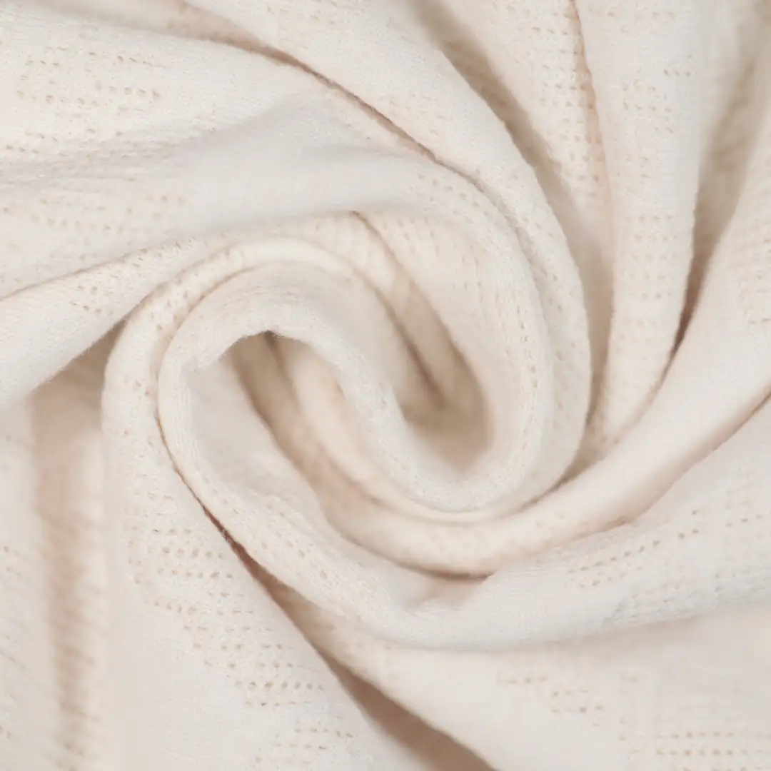 China Fabric for Skirt,Puffball Strappy Dress Jacquard Knit Fabric Cotton Polyester Spandex rice color buy from China wholesaler bulk order at wholesale price free worldwide shipping Alibaba