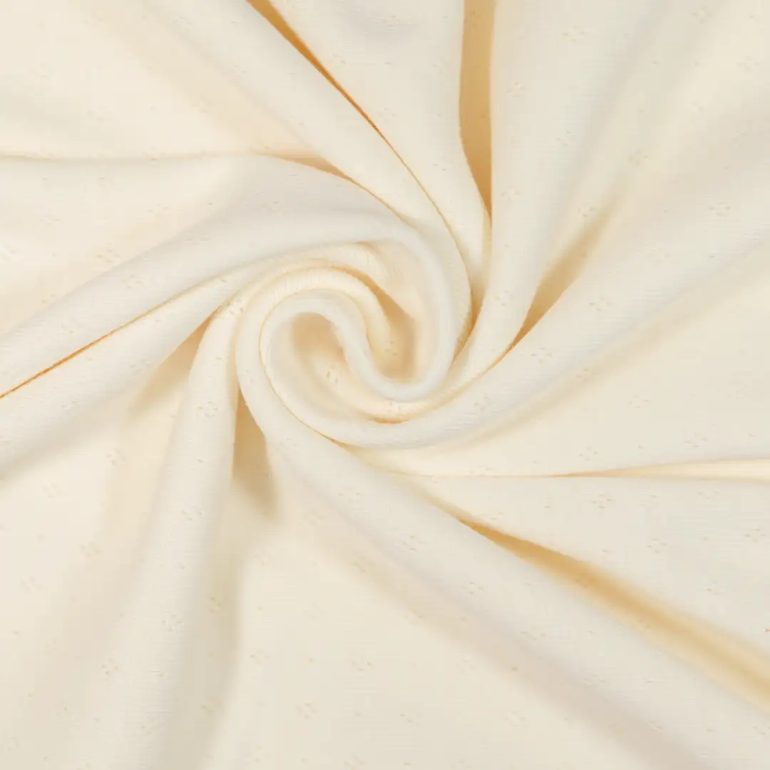 China Fabric for T-Shirt,Tank Midi Dress Jacquard Knit Fabric Cotton Polyester rice color buy from China wholesaler bulk order at wholesale price free worldwide shipping Alibaba