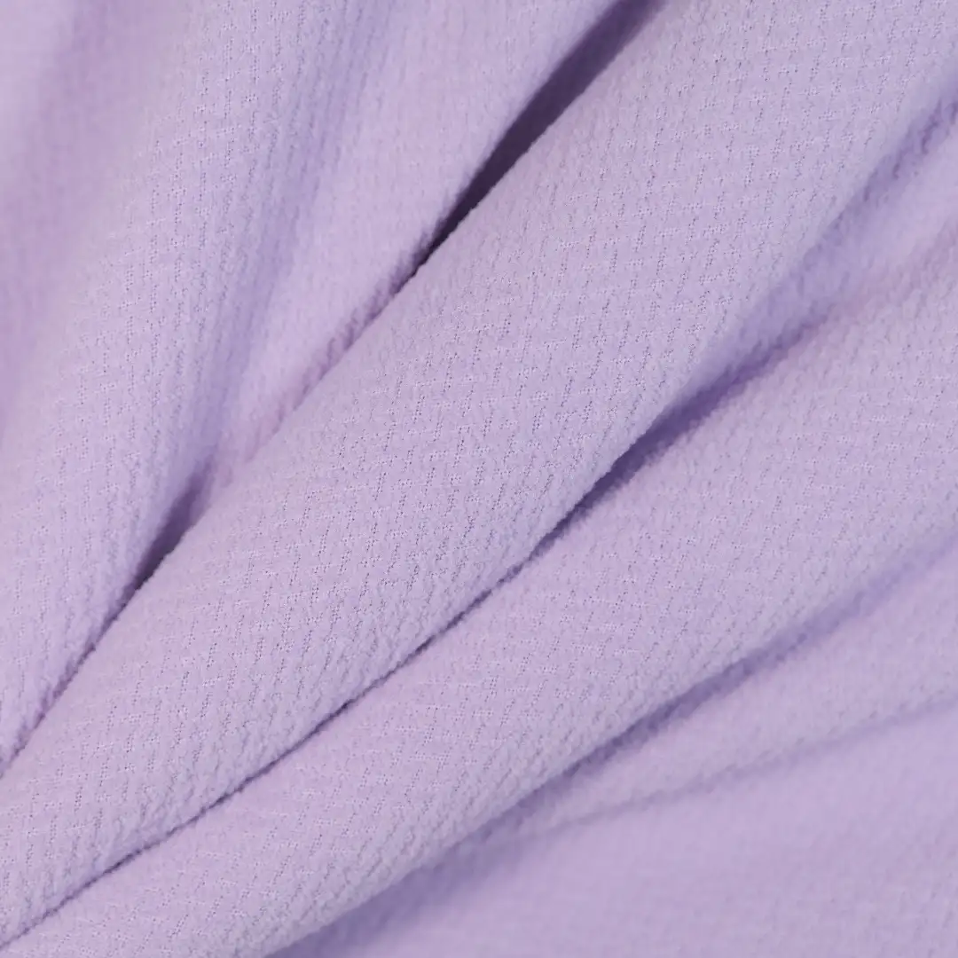 China Fabric for T-Shirt,Strap Midi Dress Jacquard Knit Fabric Polyester Spandex purple color buy from China wholesaler bulk order at wholesale price free worldwide shipping Alibaba