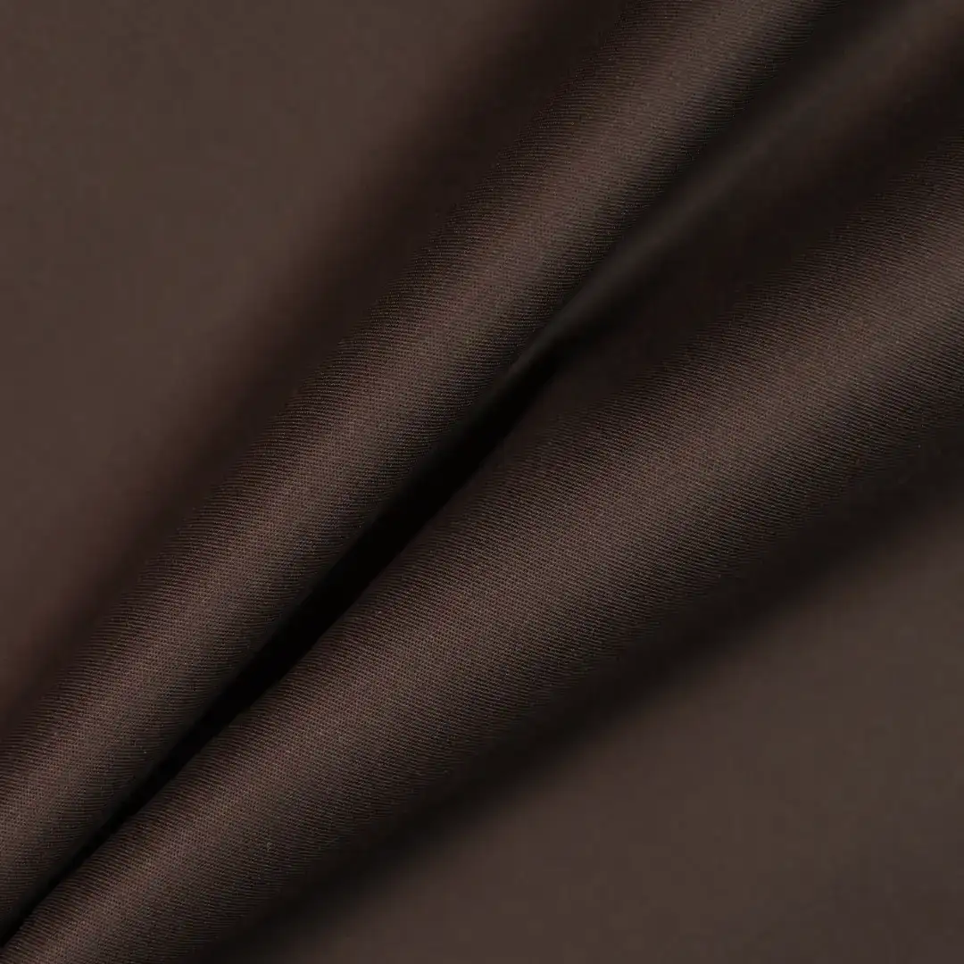 China Fabric for Shirt,Skirt Cotton Plain Natural Woven Fabric Cotton coffee color buy from China wholesaler bulk order at wholesale price free worldwide shipping Alibaba