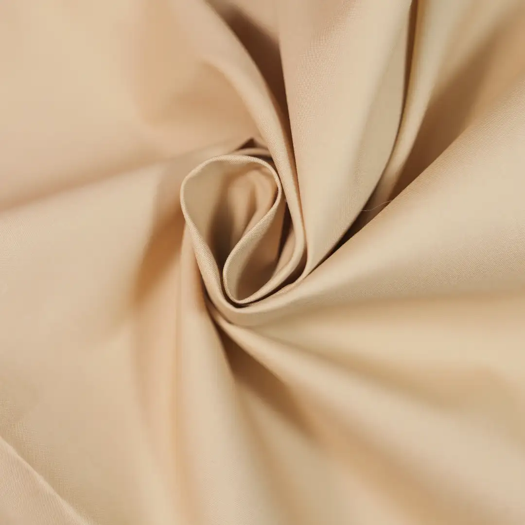 China Fabric for Shirt,Skirt,Tank Midi Dress Cotton Plain Natural Woven Fabric Cotton light coffee color buy from China wholesaler bulk order at wholesale price free worldwide shipping Alibaba