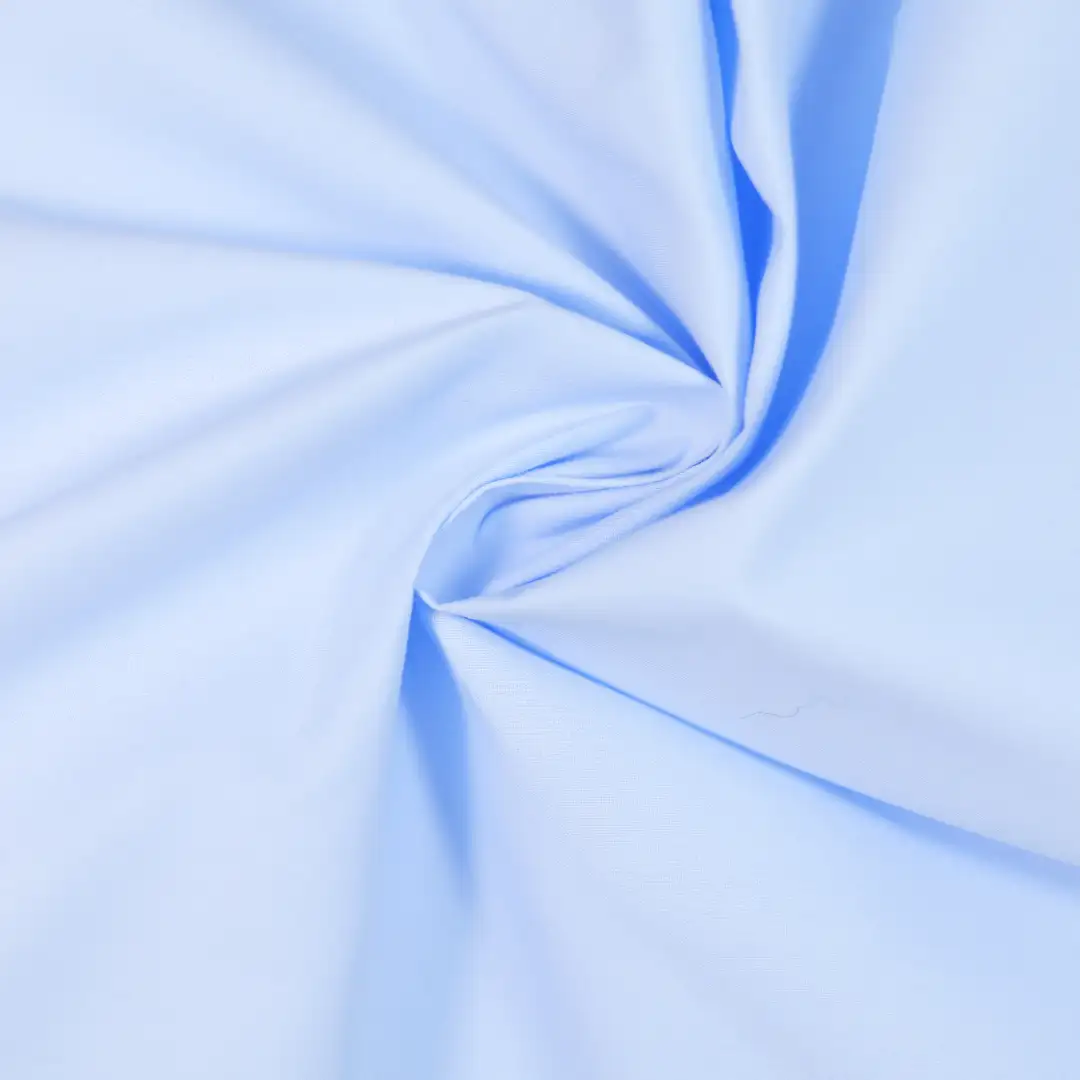China Fabric for Shirt,Skirt Cotton Plain Natural Woven Fabric Cotton ue color buy from China wholesaler bulk order at wholesale price free worldwide shipping Alibaba