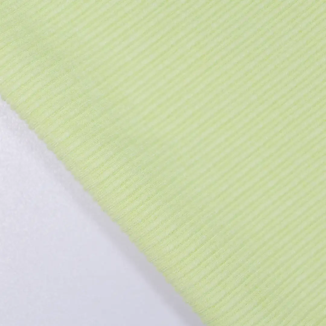 China Fabric for Girls Back Slit Skirt,Mens Baggy Fit Cargo Pants,Womens Asymmetrical Ruffled Skirt,Womens Mid Rise Wide Leg Pants Rib Knit Fabric Rayon Polyester Nylon Spandex green color buy from China wholesaler bulk order at wholesale price free worldwide shipping Alibaba