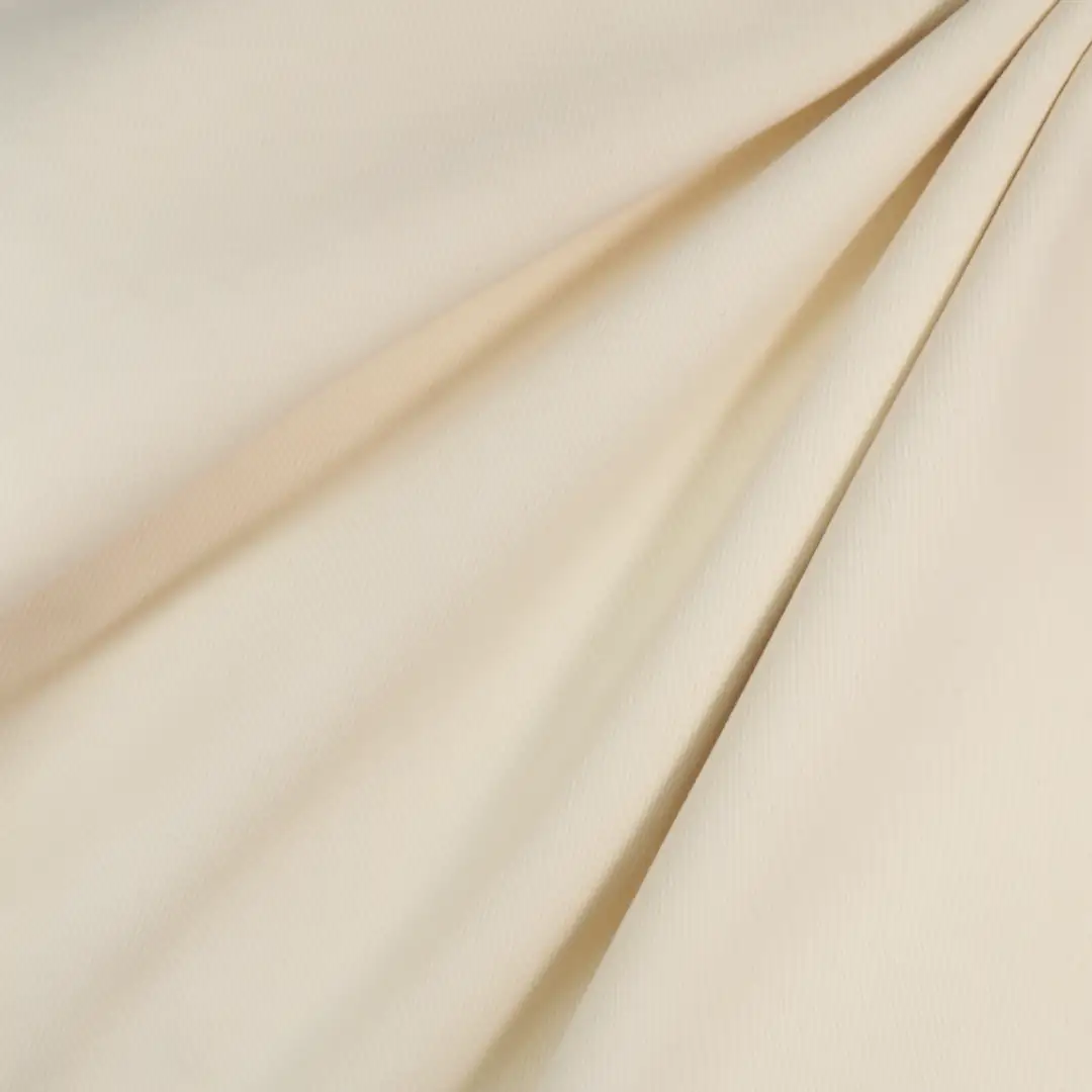 China Fabric for Shirt,Skirt,Backless Beach Dress Poplin Natural Woven Fabric Cotton rice color buy from China wholesaler bulk order at wholesale price free worldwide shipping Alibaba