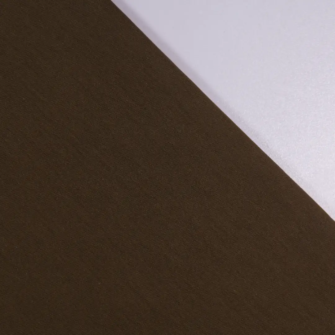 China Fabric for Shirt,Sleeveless Corset Midi Dress Nylon/Cotton Plain Woven Blended Fabric Cotton Nylon brown color buy from China wholesaler bulk order at wholesale price free worldwide shipping Alibaba