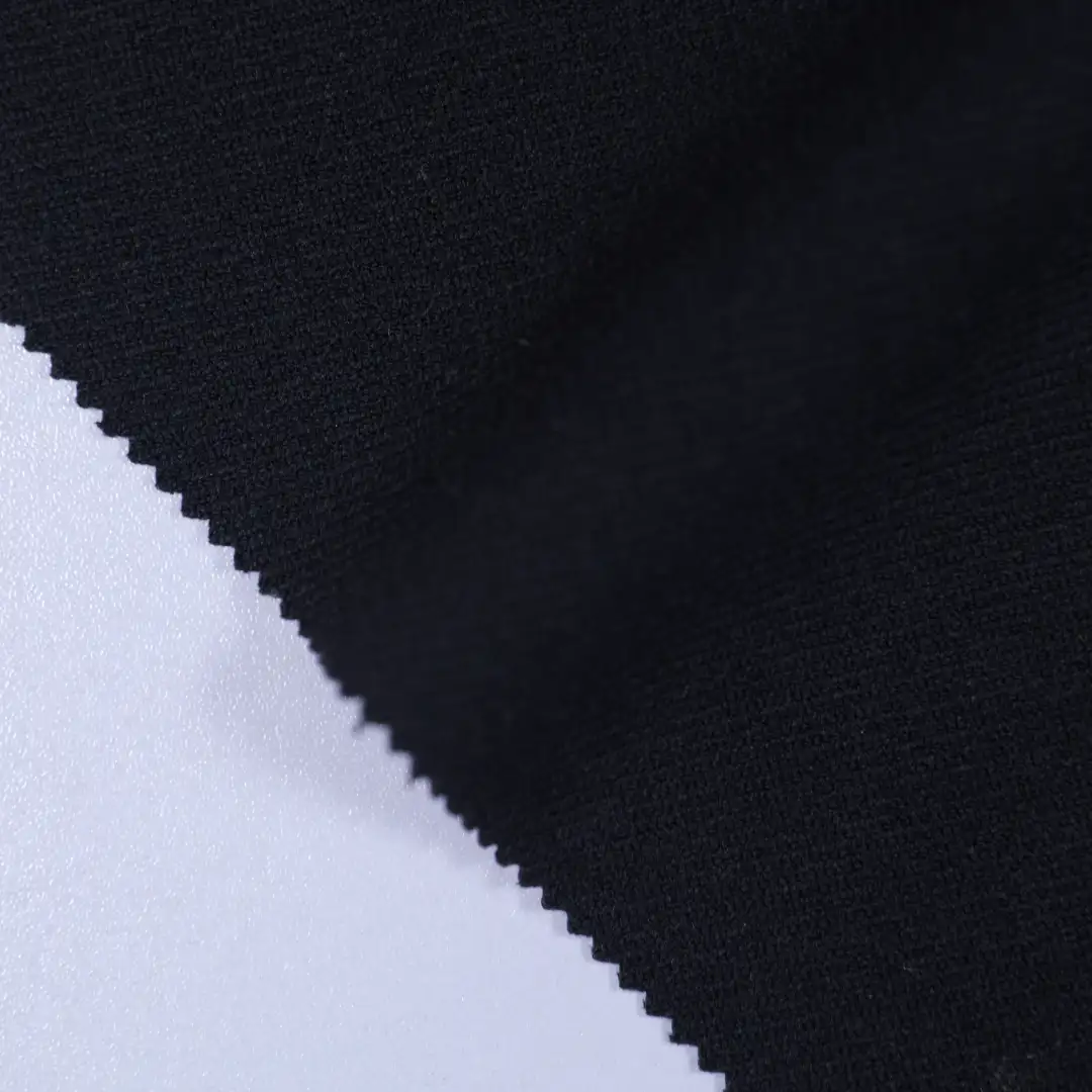 China Fabric for Blazer Polyester/Rayon Twill Woven Blended Fabric Polyester Rayon Spandex black color buy from China wholesaler bulk order at wholesale price free worldwide shipping Alibaba