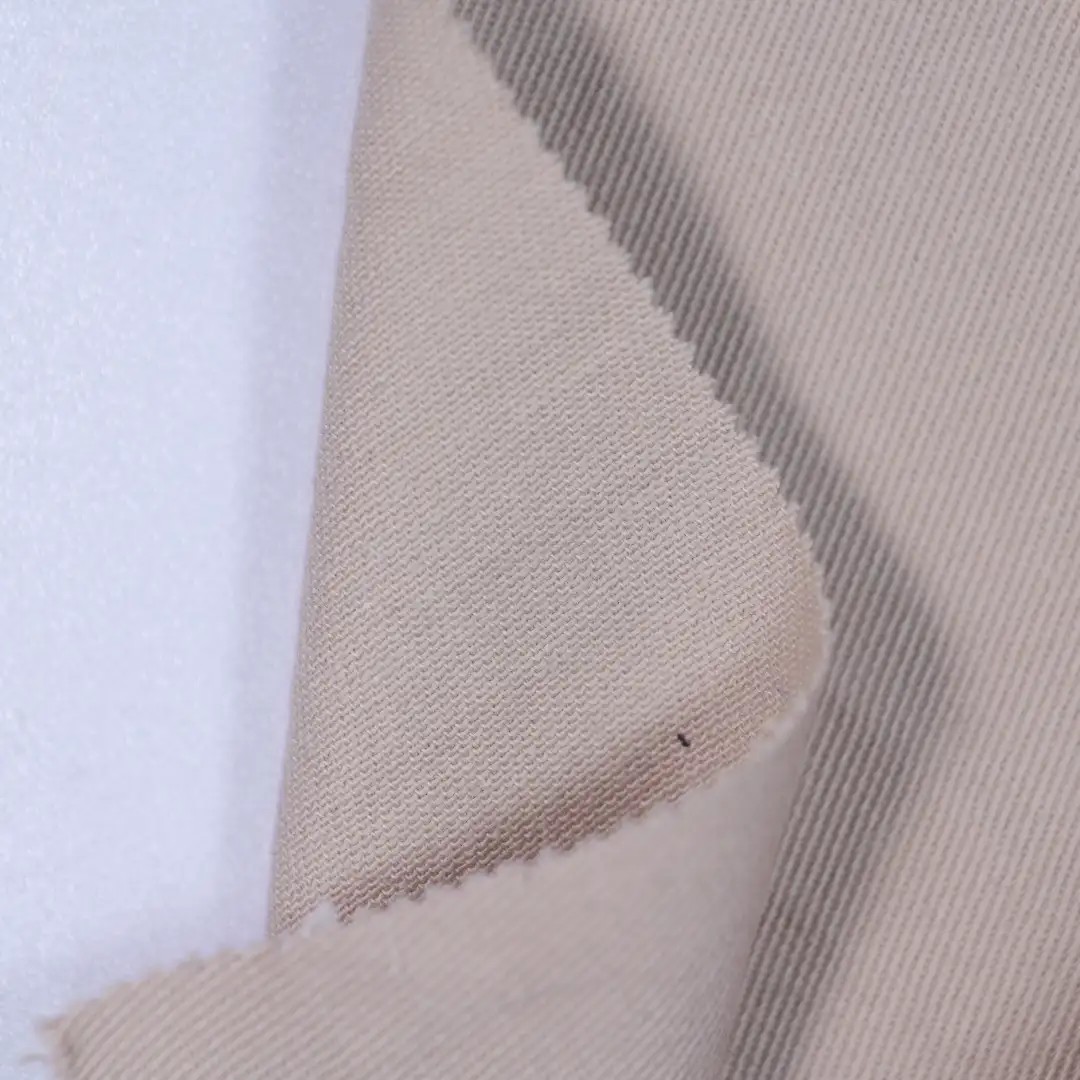 China Fabric for Blazer,Trench Coat Cotton Twill Stripe Natural Woven Fabric BCI Cotton Spandex brown color buy from China wholesaler bulk order at wholesale price free worldwide shipping Alibaba