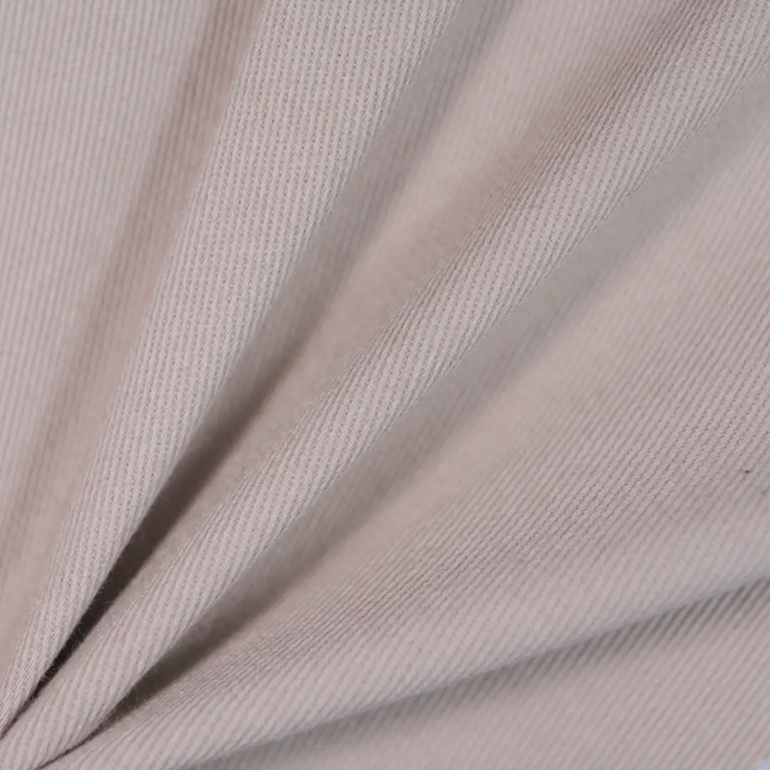 China Fabric for Blazer,Trench Coat Cotton Twill Stripe Natural Woven Fabric BCI Cotton Spandex brown color buy from China wholesaler bulk order at wholesale price free worldwide shipping Alibaba
