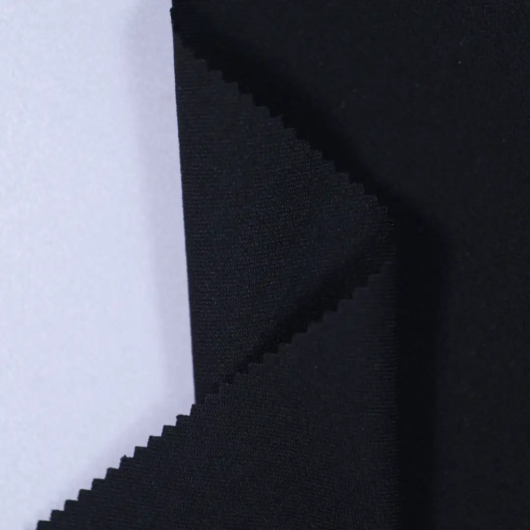 China Fabric for Blazer,Trench Coat Polyester/Rayon Twill Woven Blended Fabric Polyester Rayon Spandex black color buy from China wholesaler bulk order at wholesale price free worldwide shipping Alibaba