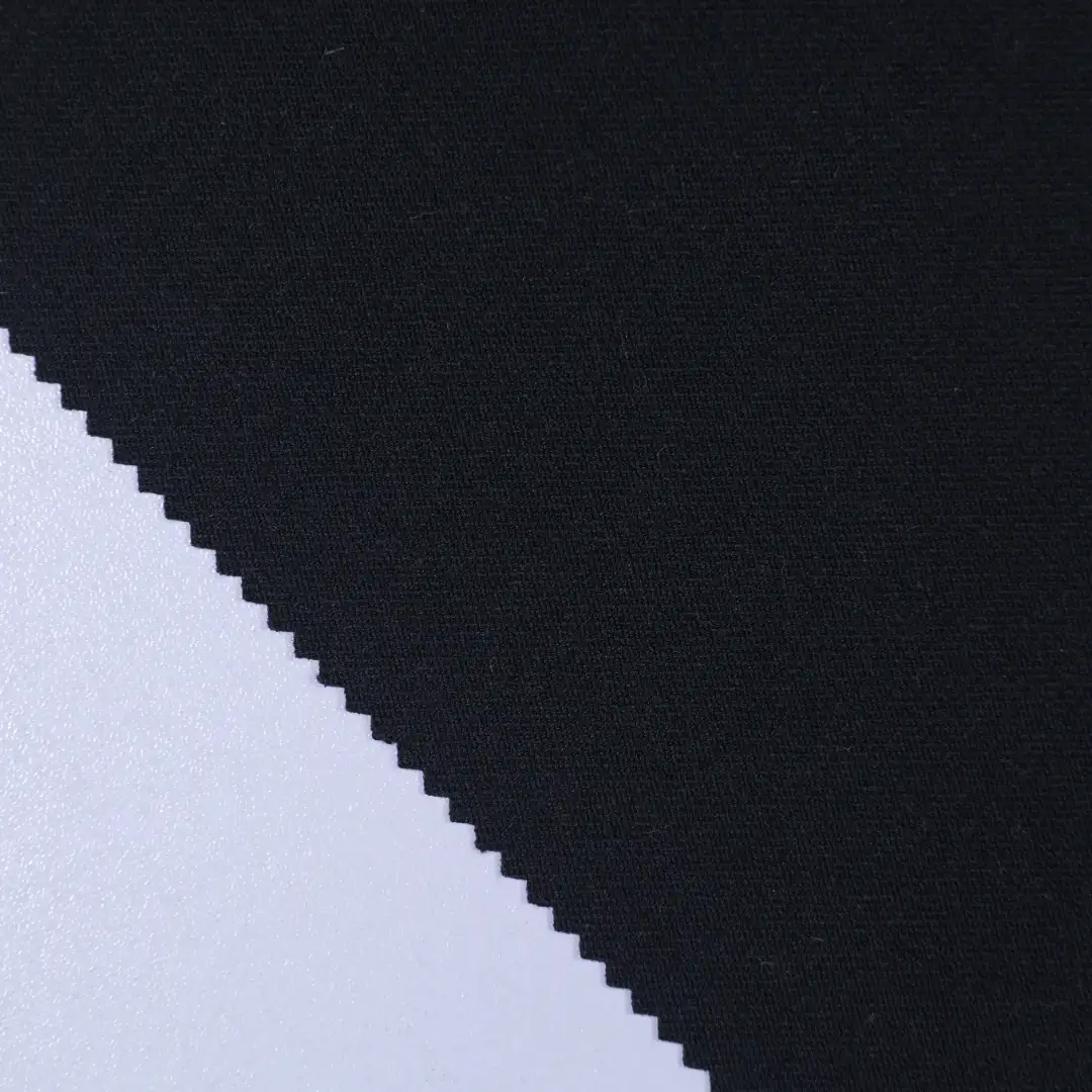 China Fabric for Blazer,Trench Coat Polyester/Rayon Twill Woven Blended Fabric Polyester Rayon Spandex black color buy from China wholesaler bulk order at wholesale price free worldwide shipping Alibaba