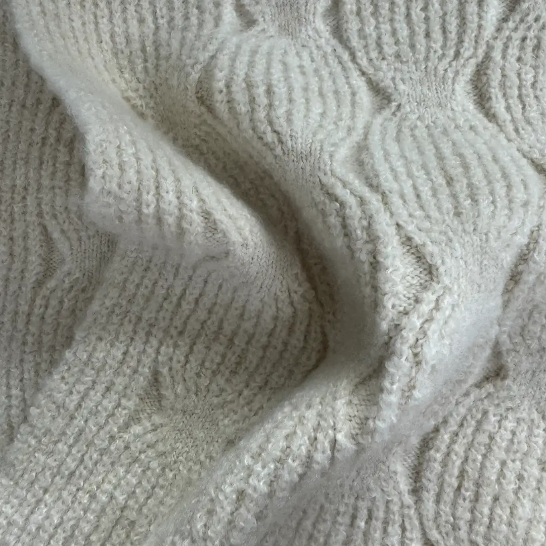 China Yarn for Ladies Vest (Sweater),Open Cardigan (Sweater),Full-Zipper Cardigan (Sweater),Roll Neck Jumper (Sweater),U-Neck Cardigan (Sweater) Mossy Yarn Fancy Yarn Recycled Polyester Spandex Beige color buy from China wholesaler bulk order at wholesale price free worldwide shipping Alibaba