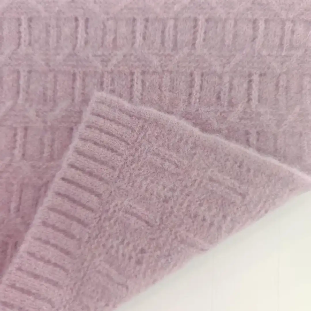 China Yarn for Open Cardigan (Sweater),Full-Zipper Cardigan (Sweater),Half-Zipper Cardigan (Sweater) Mossy Yarn Fancy Yarn Wool Acrylic Nylon Polyester Spandex pink color buy from China wholesaler bulk order at wholesale price free worldwide shipping Alibaba