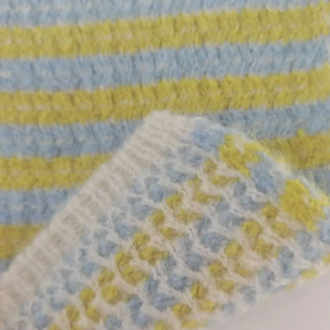 China Yarn for Open Cardigan (Sweater),Full-Zipper Cardigan (Sweater),Half-Zipper Cardigan (Sweater) Mossy Yarn Fancy Yarn Recycled Polyester Nylon Wool Acrylic Alpaca Spandex yellow, blue color buy from China wholesaler bulk order at wholesale price free worldwide shipping Alibaba