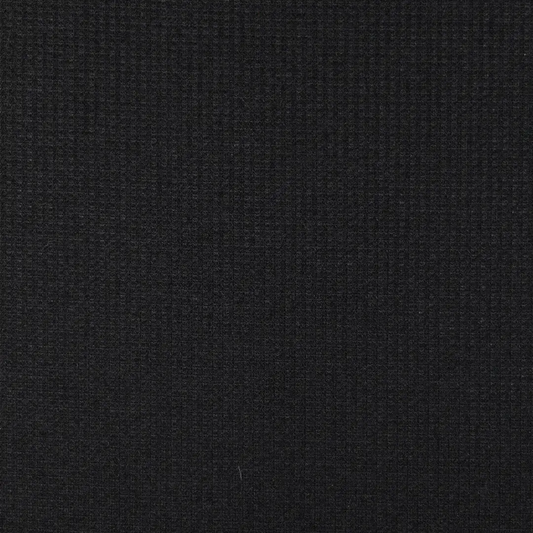 China Fabric for T-Shirt,Polo Shirt Waffle Knit Fabric Polyester Spandex black color buy from China wholesaler bulk order at wholesale price free worldwide shipping Alibaba