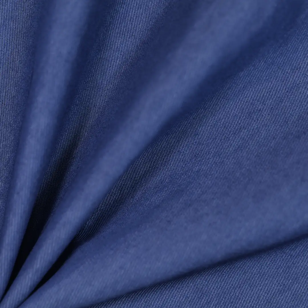 China Fabric for Jackets Twill Woven Blended Fabric Nylon Rayon blue color buy from China wholesaler bulk order at wholesale price free worldwide shipping Alibaba