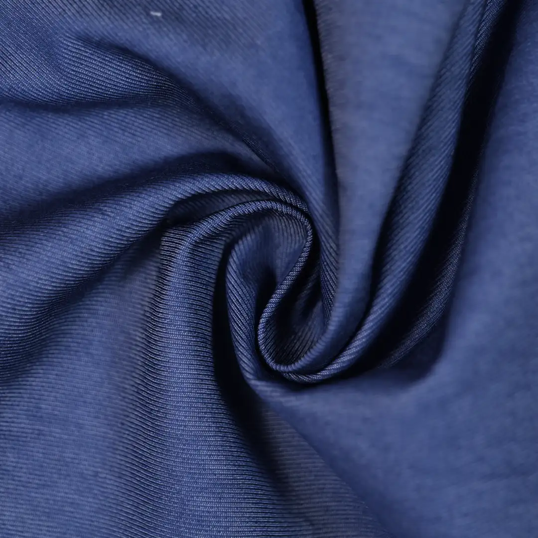 China Fabric for Jackets Twill Woven Blended Fabric Nylon Rayon blue color buy from China wholesaler bulk order at wholesale price free worldwide shipping Alibaba