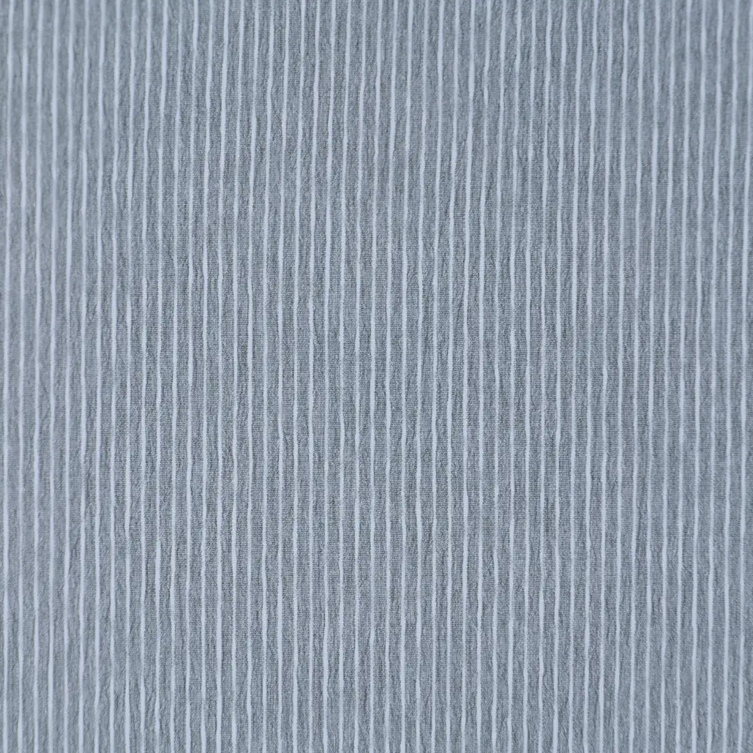 China Fabric for Shirt,Skirt Yarn Dyed Stripe Synthetic Woven Fabric Polyester grey color buy from China wholesaler bulk order at wholesale price free worldwide shipping Alibaba