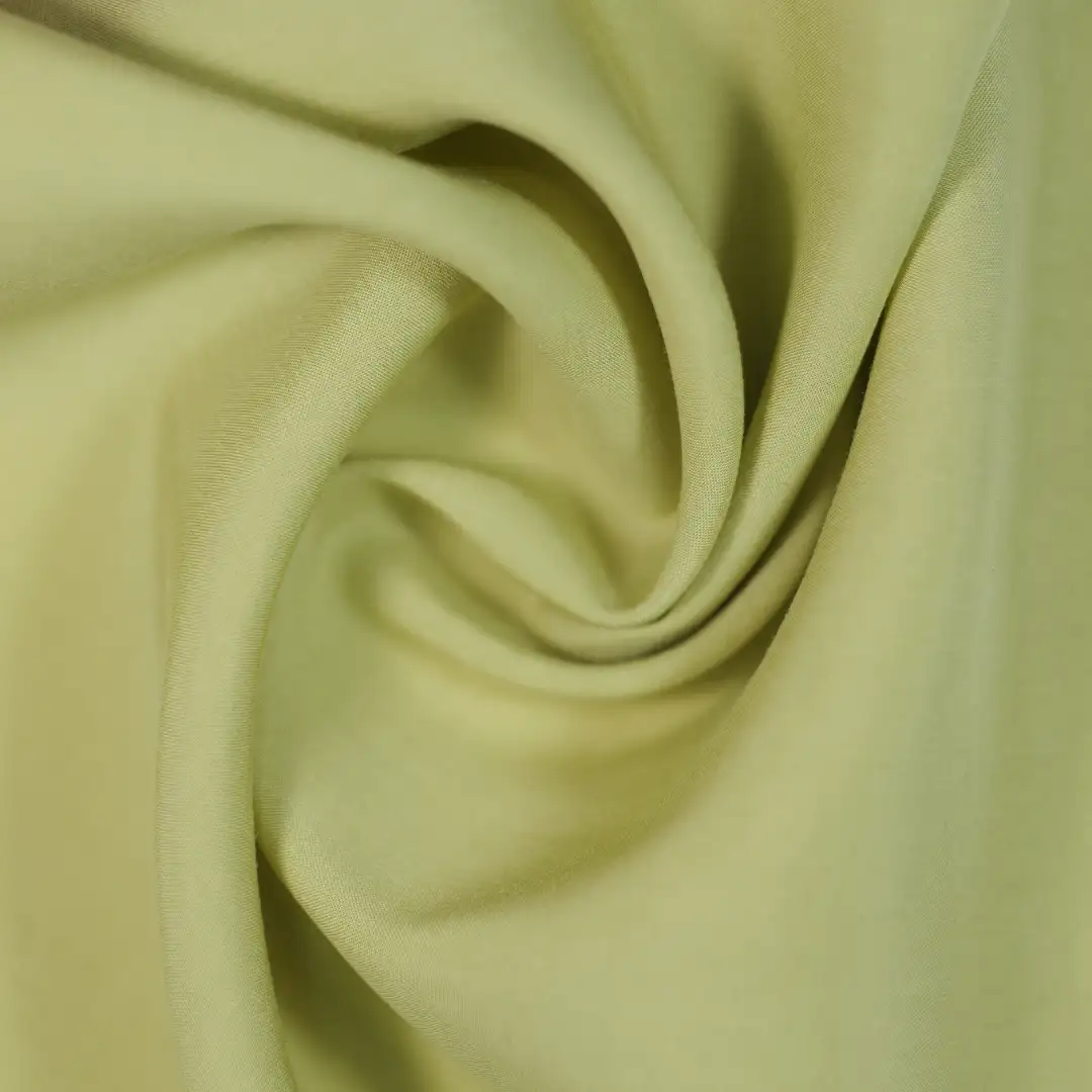 China Fabric for Shirt,Skirt,Loungewear Cotton Plain Natural Woven Fabric Lyocell green color buy from China wholesaler bulk order at wholesale price free worldwide shipping Alibaba