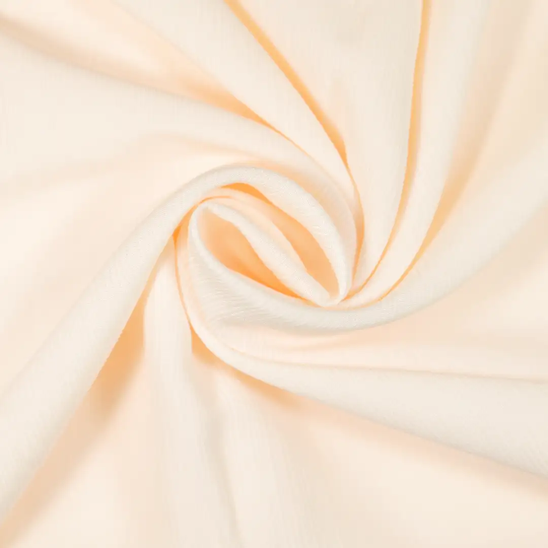 China Fabric for Shirt,Skirt,Casual Long Sleeve Crop Shirt,Backless Beach Dress,Kids Ruffle Tiered Dress,Kids Sleeveless Tutu Dress,Puff Sleeve Ruched Dress Polyester/Rayon Plain Woven Blended Fabric Polyester Rayon rice color buy from China wholesaler bulk order at wholesale price free worldwide shipping Alibaba