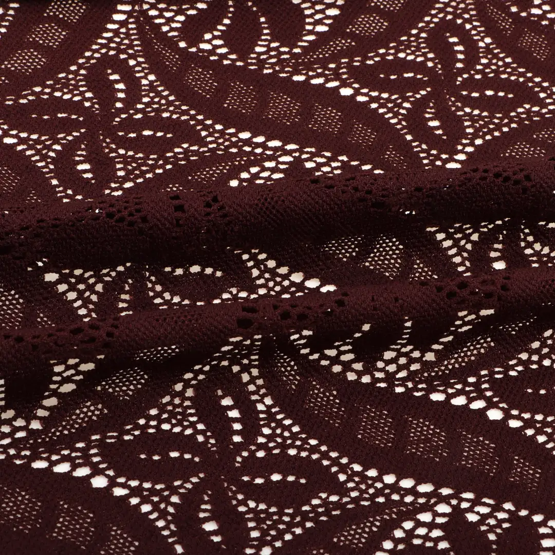 China Fabric for Crop Top,Lingerie,Skirt,Shorts Lace Knit Fabric Polyester Spandex white black khaki navy coffee color buy from China wholesaler bulk order at wholesale price free worldwide shipping Alibaba