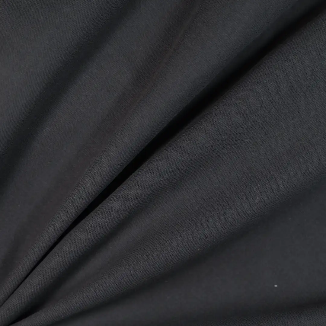 China Fabric for Shirt,Pants,Tank Top Cotton Plain Natural Woven Fabric Cotton black color buy from China wholesaler bulk order at wholesale price free worldwide shipping Alibaba