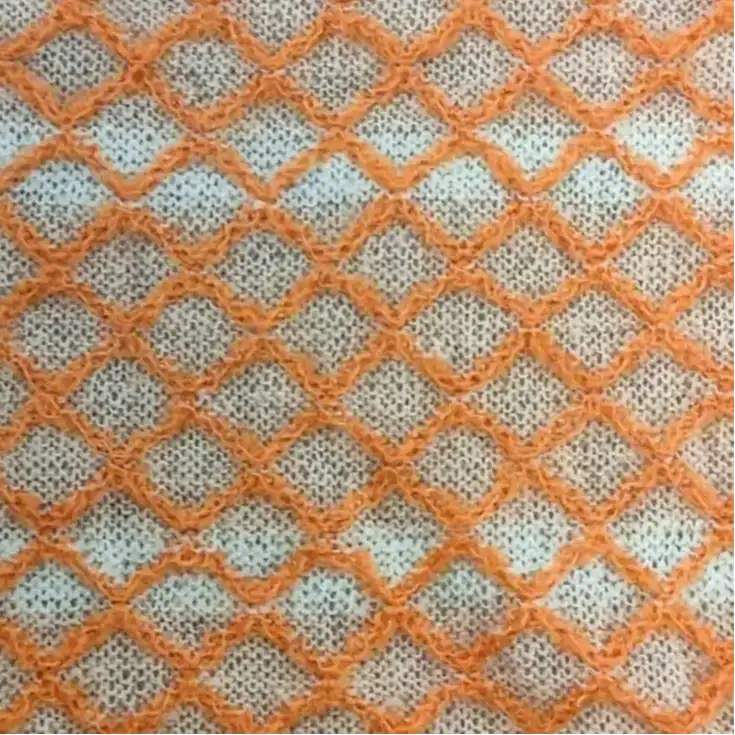 China Yarn for Ladies Vest (Sweater),Roll Neck Jumper (Sweater),Single Button Cardigan (Sweater,Polo Cropped Vest (Sweater) POLO Mossy Yarn Fancy Yarn Wool Acrylic Nylon Orange，white，Brown color buy from China wholesaler bulk order at wholesale price free worldwide shipping Alibaba