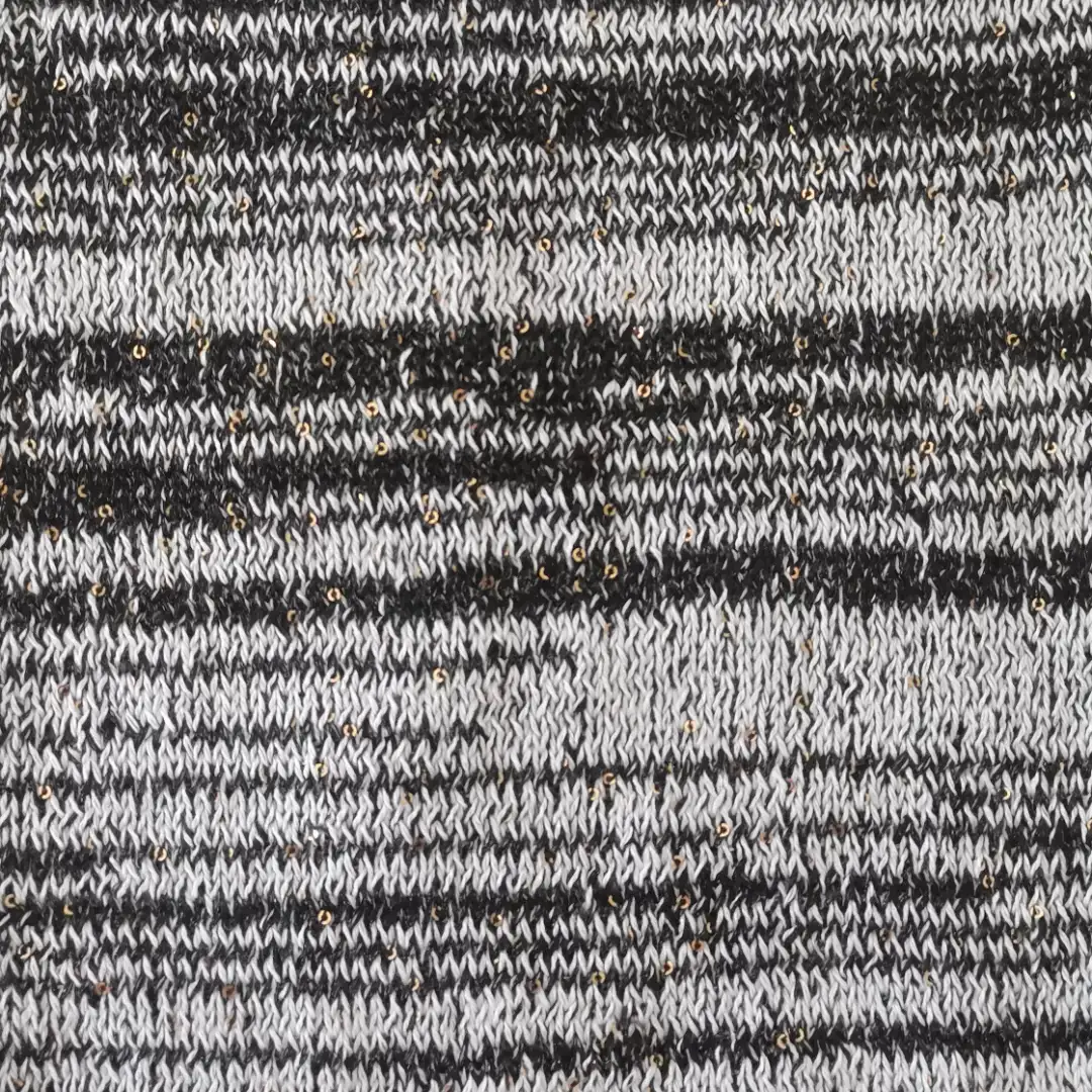 China Yarn for Ladies Vest (Sweater),Men’s Vest (Sweater),Open Cardigan (Sweater),Kids Crew-Neck Cardigan (Sweater),Roll Neck Jumper (Sweater) Twisted Yarn Twisted Yarn Sequin Cotton Polyester Black/White color buy from China wholesaler bulk order at wholesale price free worldwide shipping Alibaba