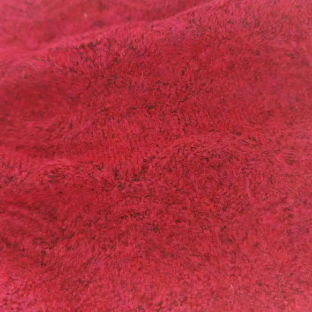 China Yarn for Open Cardigan (Sweater),Full-Zipper Cardigan (Sweater),Half-Zipper Cardigan (Sweater) Mossy Yarn Fancy Yarn Acrylic Polyester Spandex Red color buy from China wholesaler bulk order at wholesale price free worldwide shipping Alibaba