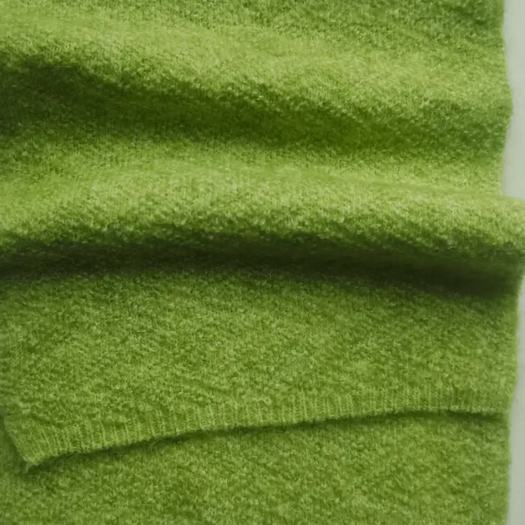 China Yarn for Ladies Vest (Sweater),Open Cardigan (Sweater),Knitted Jacket (Sweater),Round Neck Pullover (Sweater),Crew Neck Pullover (Sweater),Kids Crew-Neck Cardigan (Sweater) Mossy Yarn Fancy Yarn Recycled Polyester Acrylic Wool Spandex Green15-0326TCX color buy from China wholesaler bulk order at wholesale price free worldwide shipping Alibaba