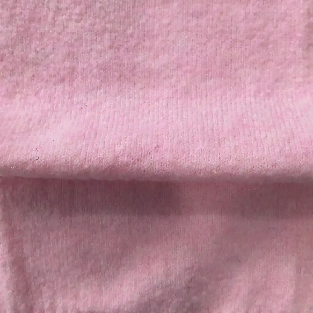 China Yarn for Ladies Vest (Sweater),Full-Zipper Cardigan (Sweater),Half-Zipper Cardigan (Sweater),Knitted Jacket (Sweater),Round Neck Pullover (Sweater) Mossy Yarn Fancy Yarn Wool Polyester Spandex Pink/Grey color buy from China wholesaler bulk order at wholesale price free worldwide shipping Alibaba