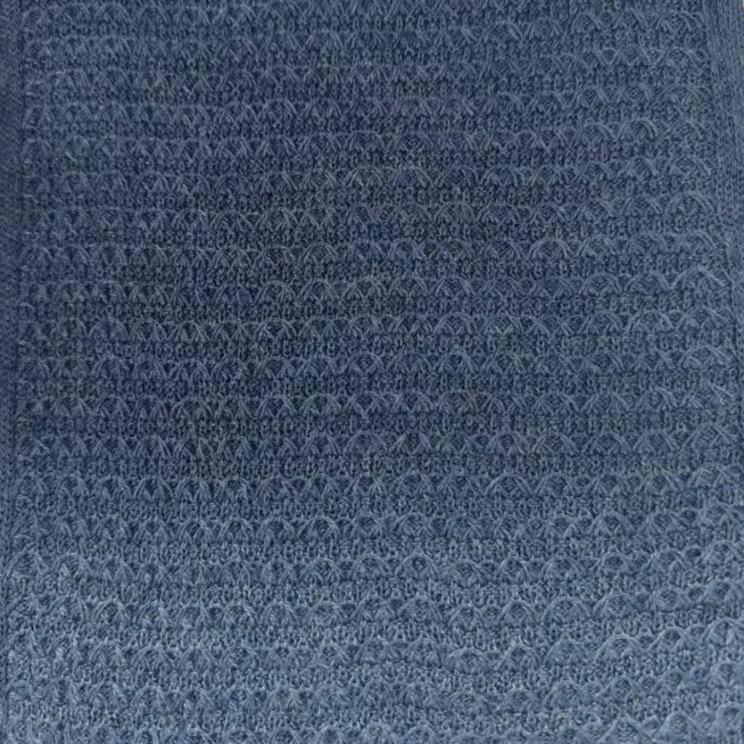 China Yarn for Full-Zipper Cardigan (Sweater),T-shirt (Sweater),Polo T-shirt (Sweater) Semi-Worsted Spun Regular Yarn Acrylic Modal Blue color buy from China wholesaler bulk order at wholesale price free worldwide shipping Alibaba