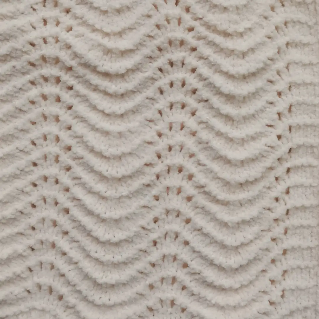 China Yarn for Ladies Vest (Sweater),Men’s Vest (Sweater),Knitted Jacket (Sweater),Round Neck Pullover (Sweater),Crew Neck Pullover (Sweater) Matt Chenille Fancy Yarn Polyester 11-0809tcx Cream color buy from China wholesaler bulk order at wholesale price free worldwide shipping Alibaba