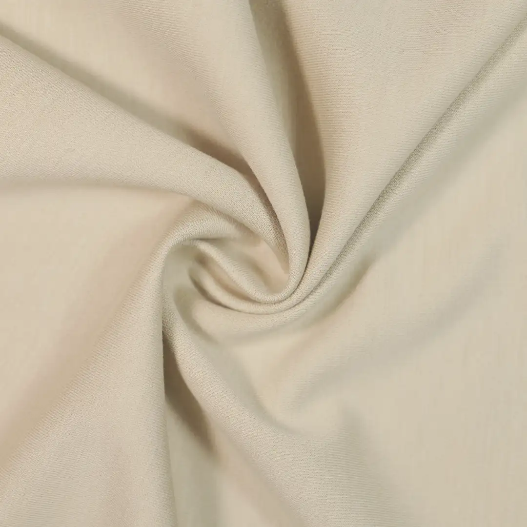China Fabric for T-Shirt,Polo Shirt,Loungewear Single Jersey Knit Fabric Polyester Recycled Viscose Lyocell Spandex Khaki color buy from China wholesaler bulk order at wholesale price free worldwide shipping Alibaba