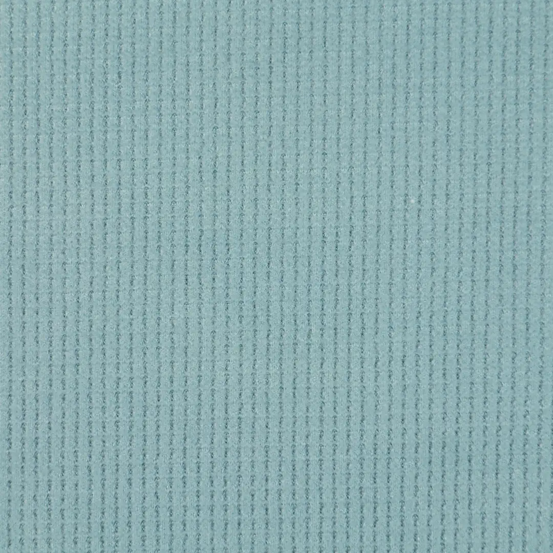 China Fabric for T-Shirt,Polo Shirt,Loungewear Waffle Knit Fabric Polyester Spandex green color buy from China wholesaler bulk order at wholesale price free worldwide shipping Alibaba