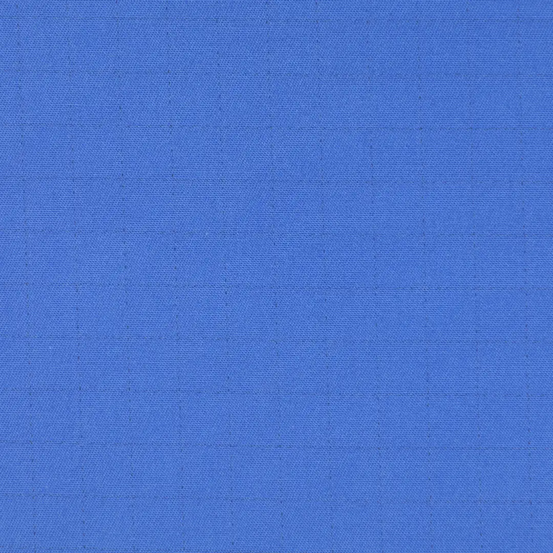 China Fabric for Blazer TC Jacquard Woven Blended Fabric Polyester Cotton blue color buy from China wholesaler bulk order at wholesale price free worldwide shipping Alibaba