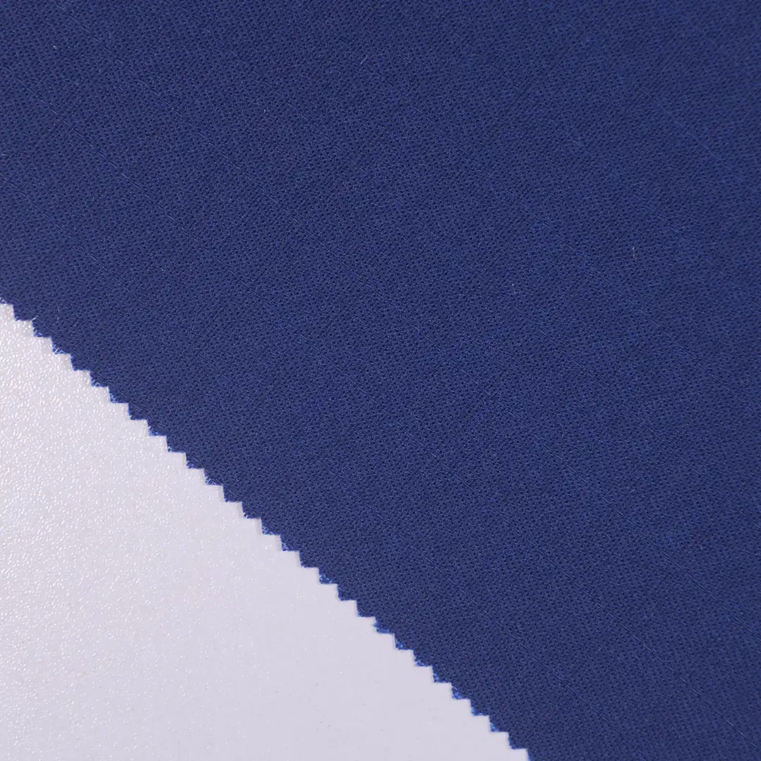 China Fabric for Blazer TC Jacquard Woven Blended Fabric Polyester Cotton blue color buy from China wholesaler bulk order at wholesale price free worldwide shipping Alibaba