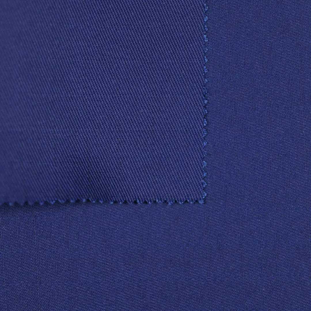 China Fabric for Blazer TC Jacquard Woven Blended Fabric Polyester Cotton blue color buy from China wholesaler bulk order at wholesale price free worldwide shipping Alibaba