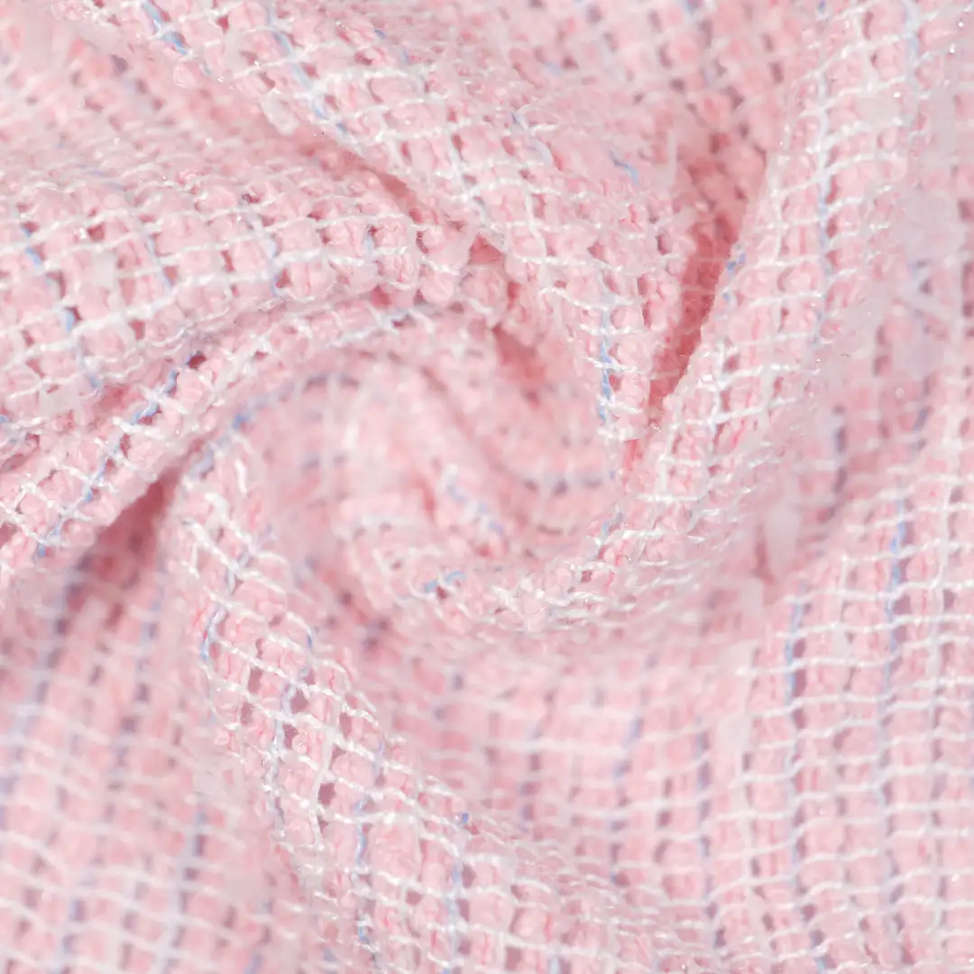 China Fabric for Trench Coat Chanel-Style Fabric Woolen Polyester pink color buy from China wholesaler bulk order at wholesale price free worldwide shipping Alibaba
